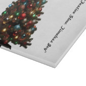 Planche À Découper "Joyeuses Nuits Festives" (Coin)