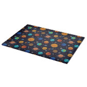 Planche À Découper Joyeuses planètes Coupe de verre (Coin)