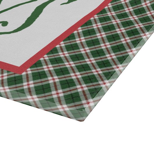 Planche À Découper Joyeuses vacances Plaid Motif Commission de coupe (Coin)