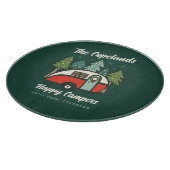 Planche À Découper Joyeux Campers personnalisés Noël (Coin)