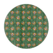 Planche À Découper Joyeux chien Beagle Jour de la Saint Patrick (Devant)