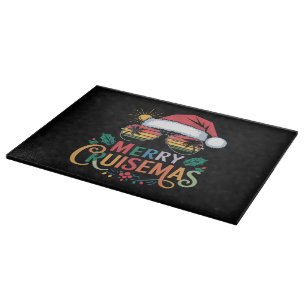 Planche À Découper Joyeux Cruisemas 2024 Noël Santa Renne