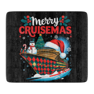 Planche À Découper Joyeux Cruisemas Noël drôle en famille