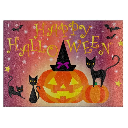 Planche À Découper Joyeux Halloween (Devant)