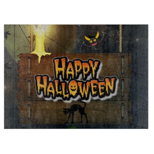 Planche À Découper Joyeux Halloween (Devant)