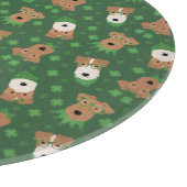 Planche À Découper Joyeux Jour de la Saint Patrick Welsh Wire Fox Ter (Coin)