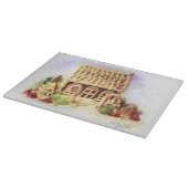 Planche À Découper Joyeux Jours de Fêtes Gingerbread House Cutboard (Coin)
