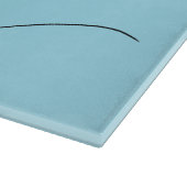 Planche À Découper Joyeux kiwi de saut avec dessin de cravate arc (Coin)