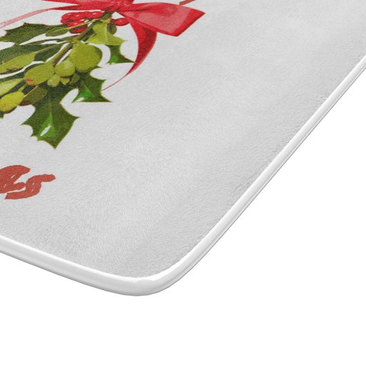 Planche À Découper joyeux letoe de Noël (Coin)