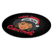 Planche À Découper Joyeux Melanin Noël Joyeux X mas Black Sista (Coin)