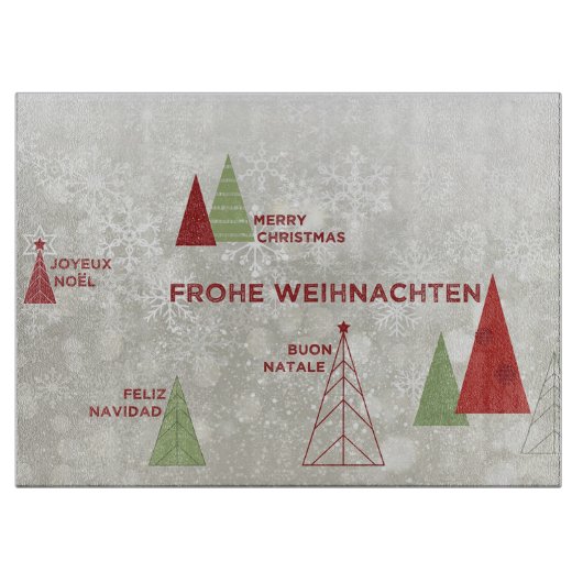 Planche À Découper Joyeux Noël (Devant)