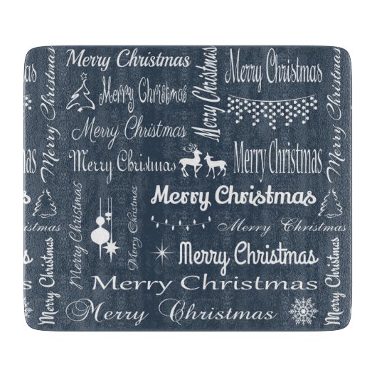 Planche À Découper Joyeux Noël (Devant)