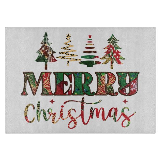 Planche À Découper Joyeux Noël (Devant)