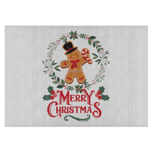 Planche À Découper Joyeux Noël (Devant)