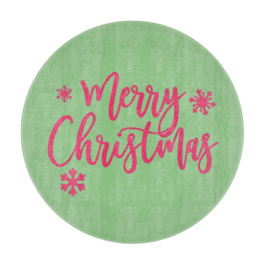 Planche À Découper Joyeux Noël (Devant)