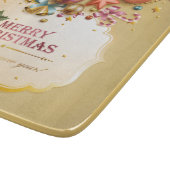 Planche À Découper Joyeux Noël 83 Coupes en verre (Coin)