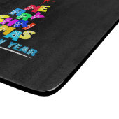 Planche À Découper Joyeux Noël Bonne année (Coin)