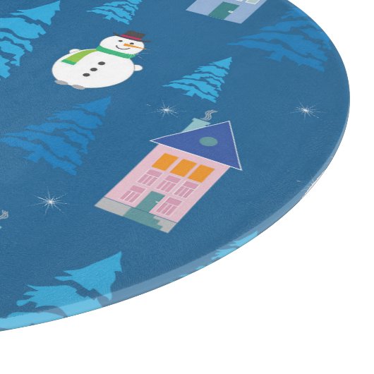 Planche À Découper Joyeux Noël Festive Motif Design (Coin)