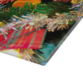 Planche À Découper Joyeux Noël Labrador Retriever Chien Santa Hat (Coin)