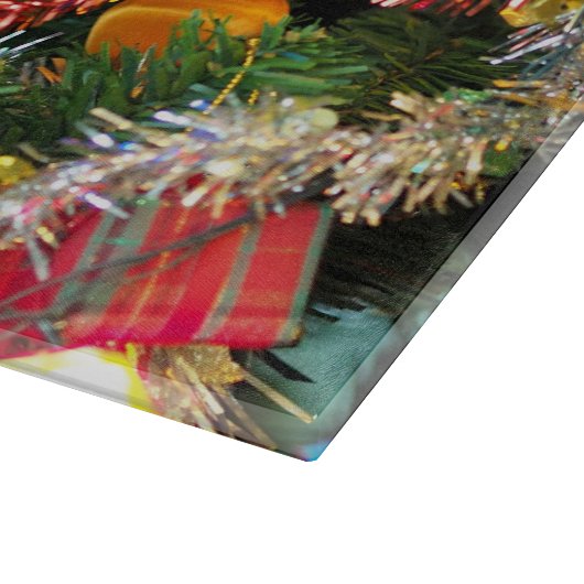 Planche À Découper Joyeux Noël Labrador Retriever Chien Santa Hat (Coin)