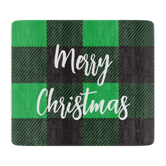Planche À Découper Joyeux Noël Motif (Devant)