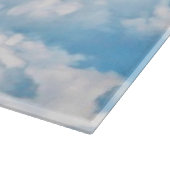 Planche À Découper Joyeux nuages ensoleillés Paysage Arrière - plan (Coin)