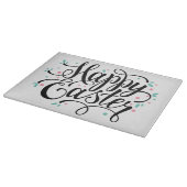 Planche À Découper Joyeux Pâques (Coin)