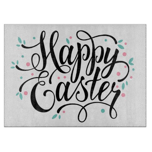 Planche À Découper Joyeux Pâques (Devant)