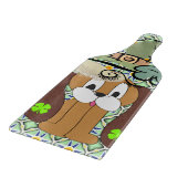 Planche À Découper Joyeux St. Patrick's Day Glass Cutting Board Chien (Coin)