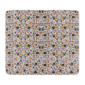 Planche À Découper Joyeux tableau de coupe d'Halloween (Devant)