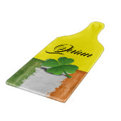 Planche À Découper Joyeux tableau de coupe en verre de la Saint Patri (Coin)