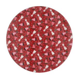 Planche À Découper Joyeux Valentines Day Chiens Dobermann