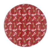 Planche À Découper Joyeux Valentines Day Welsh Wire Fox Terrier Chien (Devant)