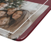 Planche À Découper Joyful Merry Blessed Christmas Photo (Coin)