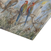 Planche À Découper Juchés parmi les eucalyptus (Coin)