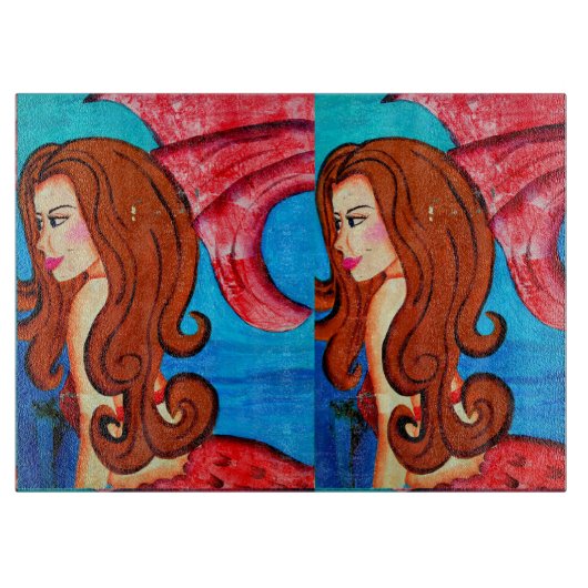 planche à découper jumelle de sirènes de roux (Devant)
