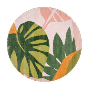 Planche À Découper Jungle Collage I