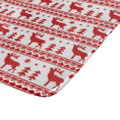 Planche à découper juste rouge de Noël d'île (Coin)