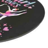 Planche À Découper Juste une fille qui aime la danse (Coin)