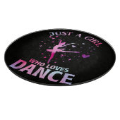 Planche À Découper Juste une fille qui aime la danse Danseuse de ball (Coin)
