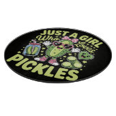 Planche À Découper Juste Une Fille Qui Aime Les Cornichons (Coin)