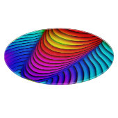 Planche À Découper Kaleidoscope de couleurs Motif 3D (Coin)