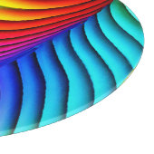 Planche À Découper Kaleidoscope de couleurs Motif 3D (Coin)