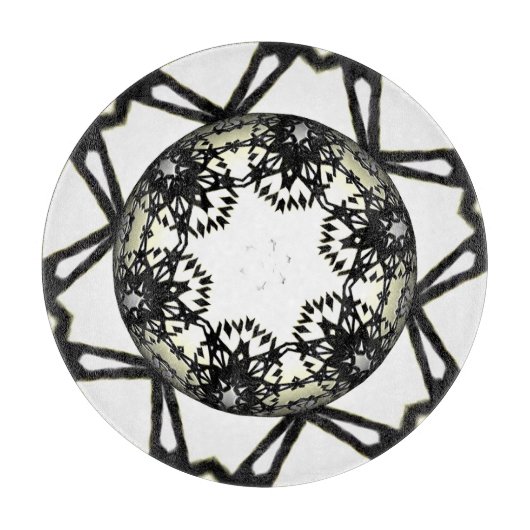 Planche À Découper Kaléidoscope du premier volume, art huit (Devant)