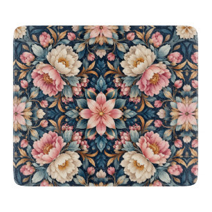 Planche À Découper Kaleidoscope Floral Moderne Symétrique