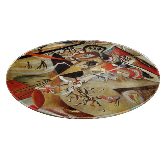 Planche À Découper Kandinsky Composition Peinture Abstraite (Coin)
