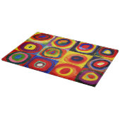 Planche À Découper Kandinsky Farbstudie Quadrates Cercles Art (Coin)