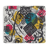 Planche À Découper Kandinsky Small Worlds V Classic Abstrait (Devant)