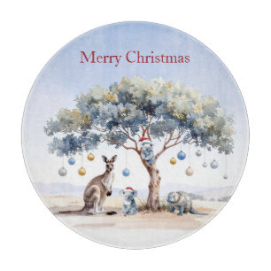 Planche À Découper Kangourous Koalas Ornithorynque Noël Gumtree Boule