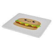 Planche À Découper Kawaii Burger (Coin)